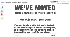 Desktop Screenshot of jezblog.com